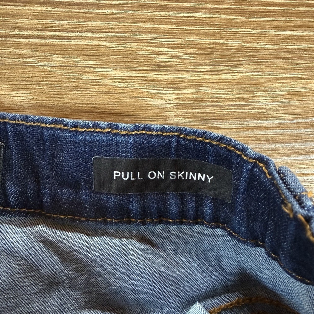 Judy Blue Women's Pull On Skinny Jeans Size 1/25 Stretch Mid Rise Blue Denim - Picture 3 of 11